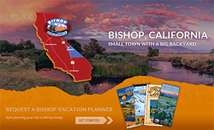 Bishop California new visitor center website